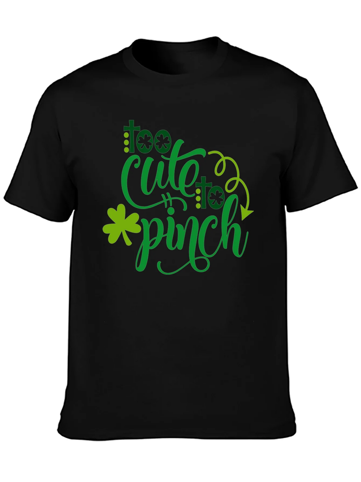 Too Cute to Pinch St. Patricks Day Graphic Tee product image 5