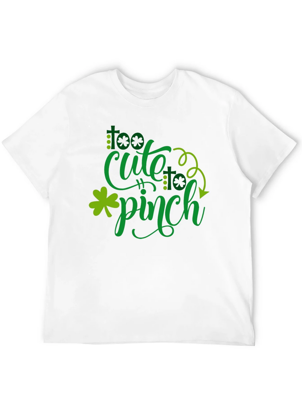 Too Cute to Pinch St. Patricks Day Graphic Tee product image 2