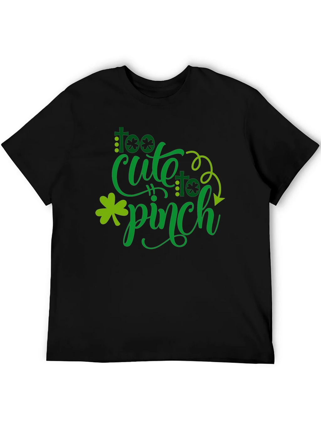 Too Cute to Pinch St. Patricks Day Graphic Tee product image 6
