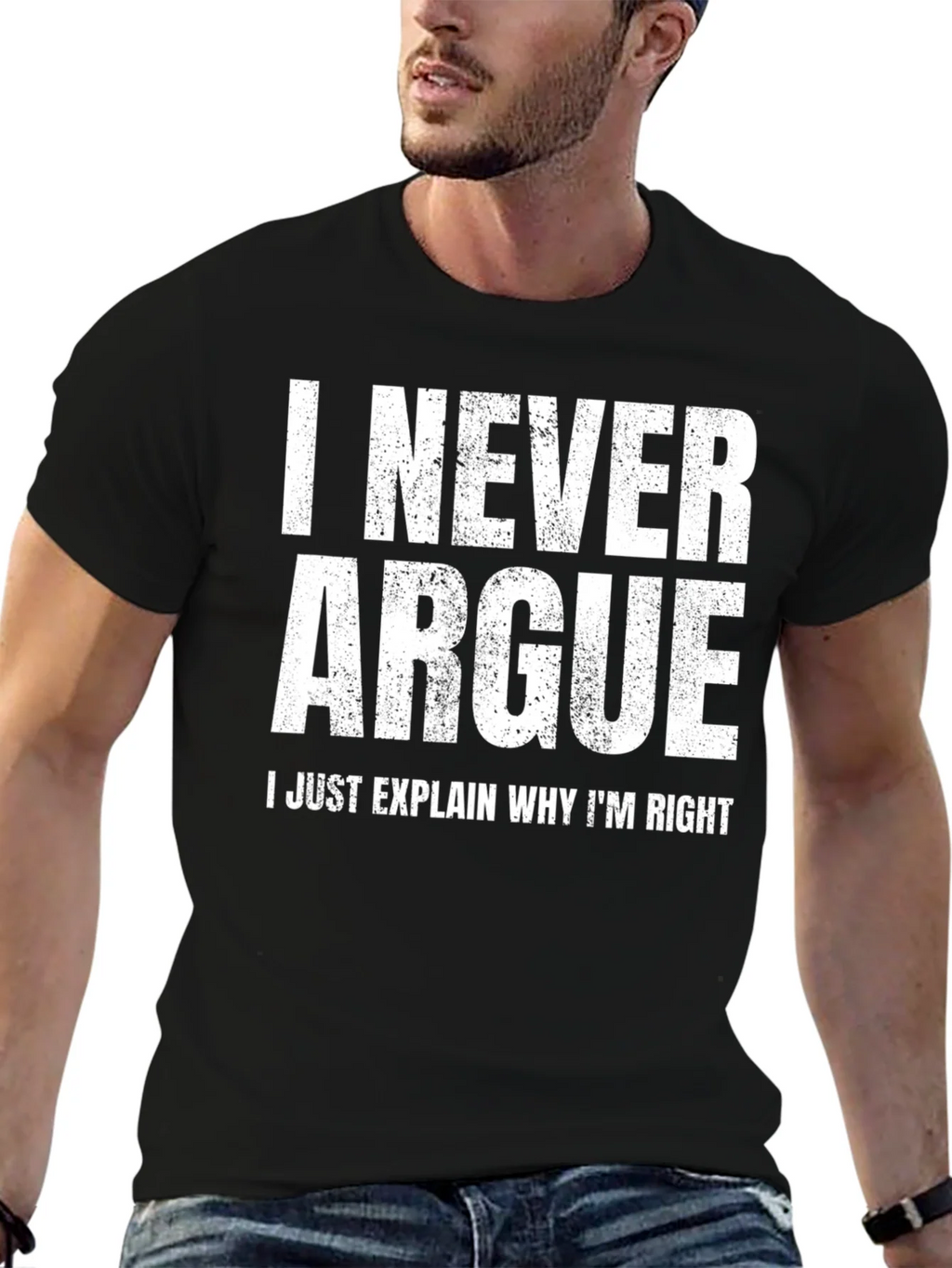 I Never Argue Funny Sarcastic T-Shirt product image 9
