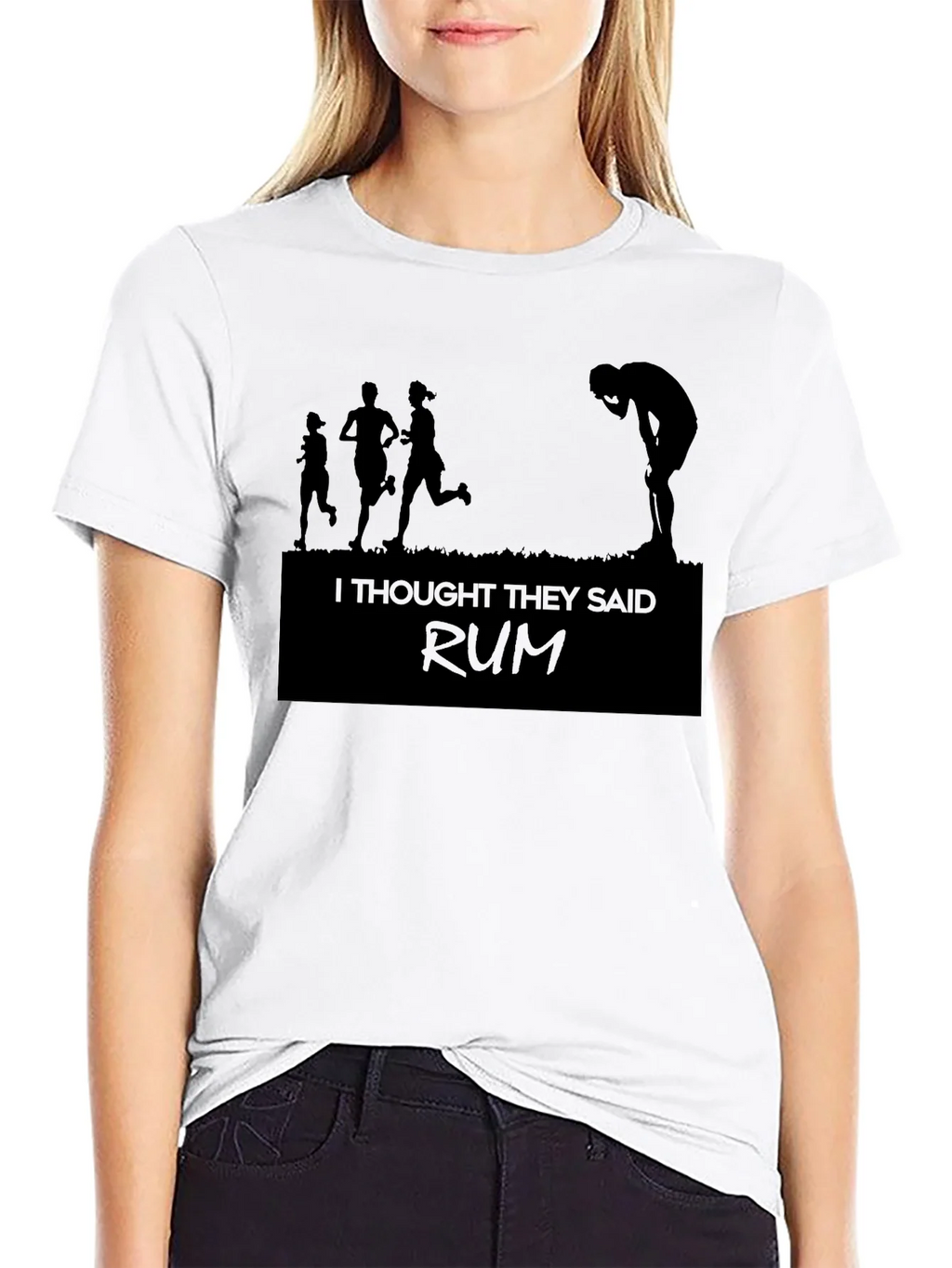 Funny Running Shirt - I Thought They Said Rum product image 11