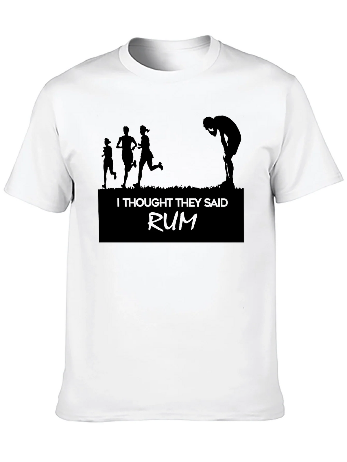 Funny Running Shirt - I Thought They Said Rum product image 12