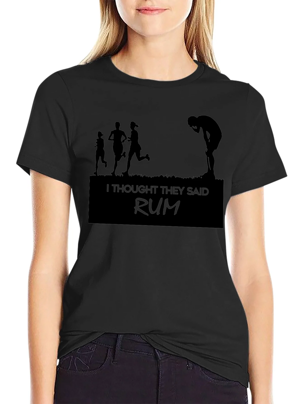Funny Running Shirt - I Thought They Said Rum product image 5