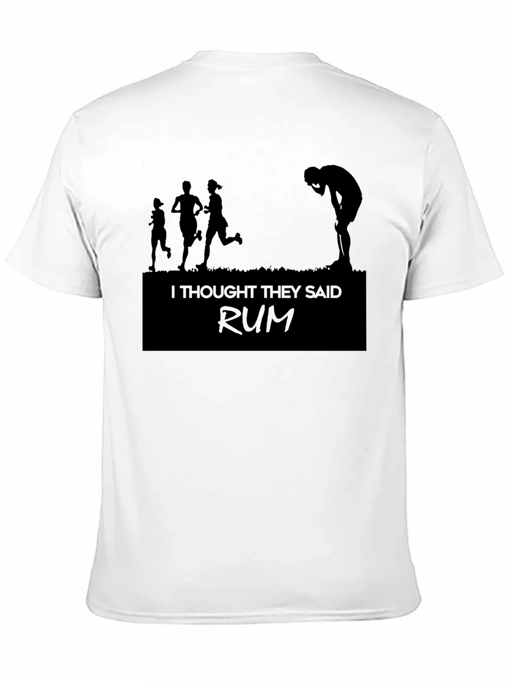 Funny Running Shirt - I Thought They Said Rum product image 2