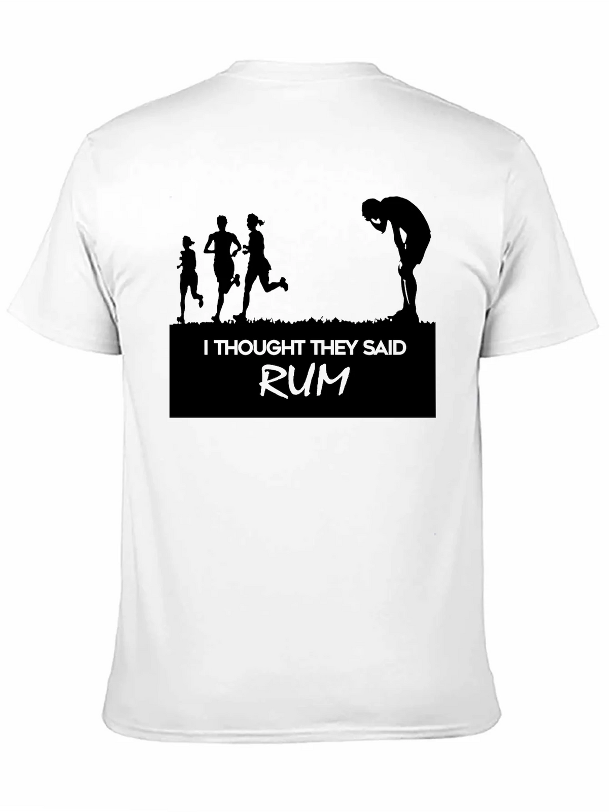 Funny Running Shirt - I Thought They Said Rum product image 2