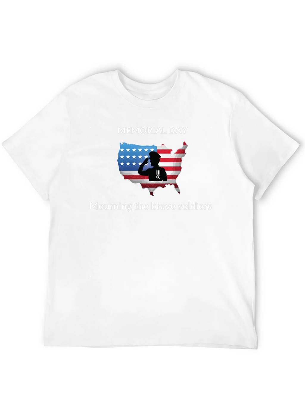 Memorial Day T-Shirt: Mourning Brave Soldiers product image 3