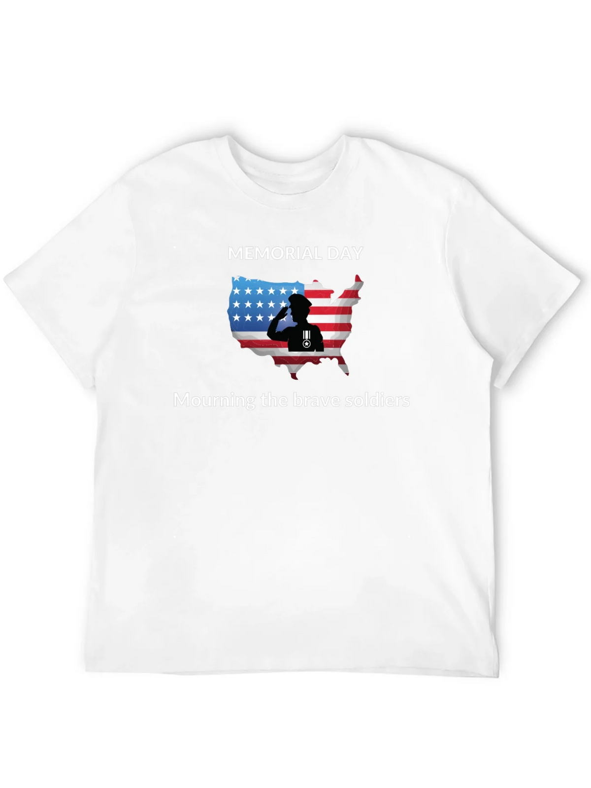 Memorial Day T-Shirt: Mourning Brave Soldiers product image 3