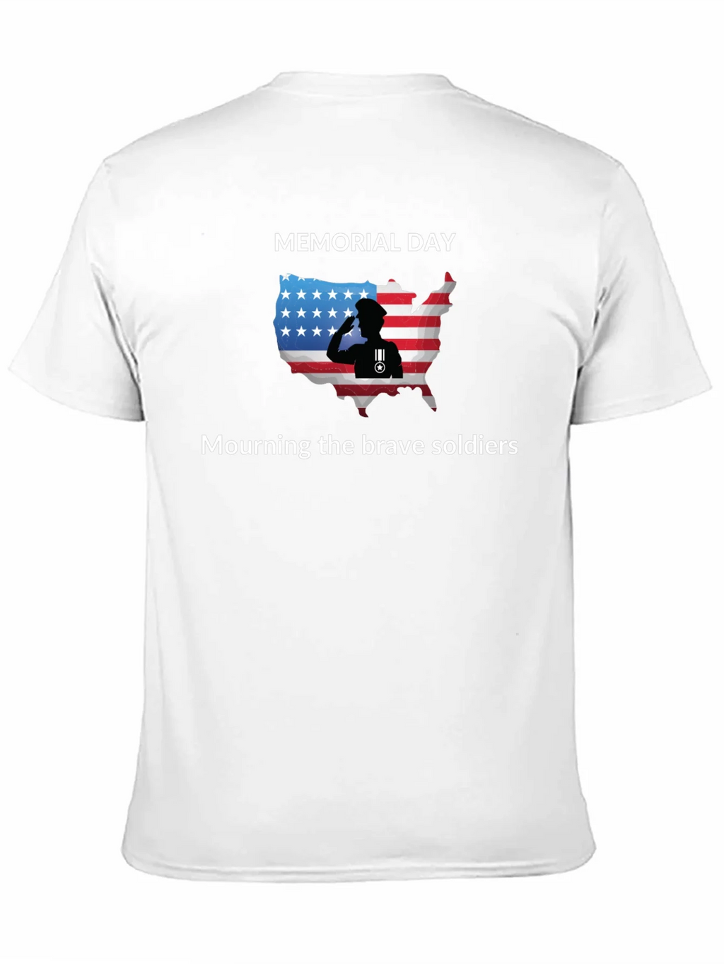 Memorial Day T-Shirt: Mourning Brave Soldiers product image 2