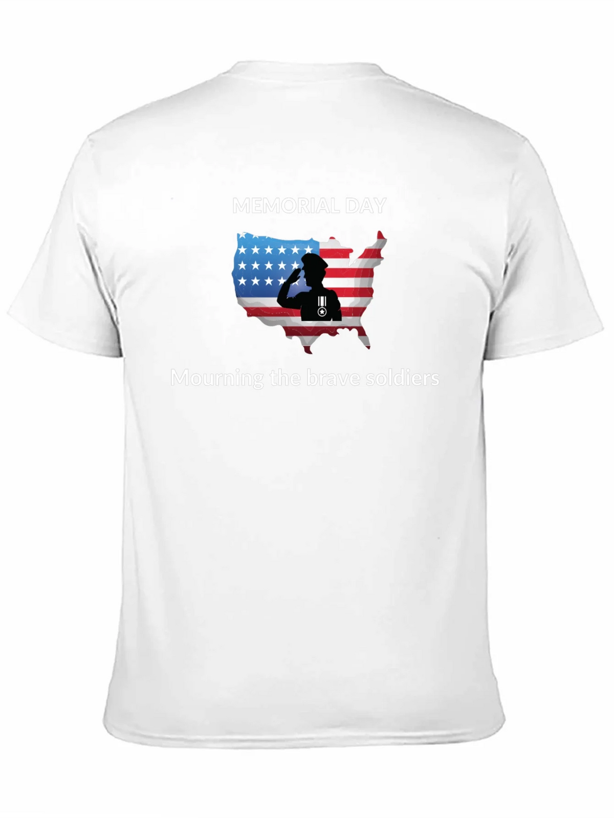 Memorial Day T-Shirt: Mourning Brave Soldiers product image 2