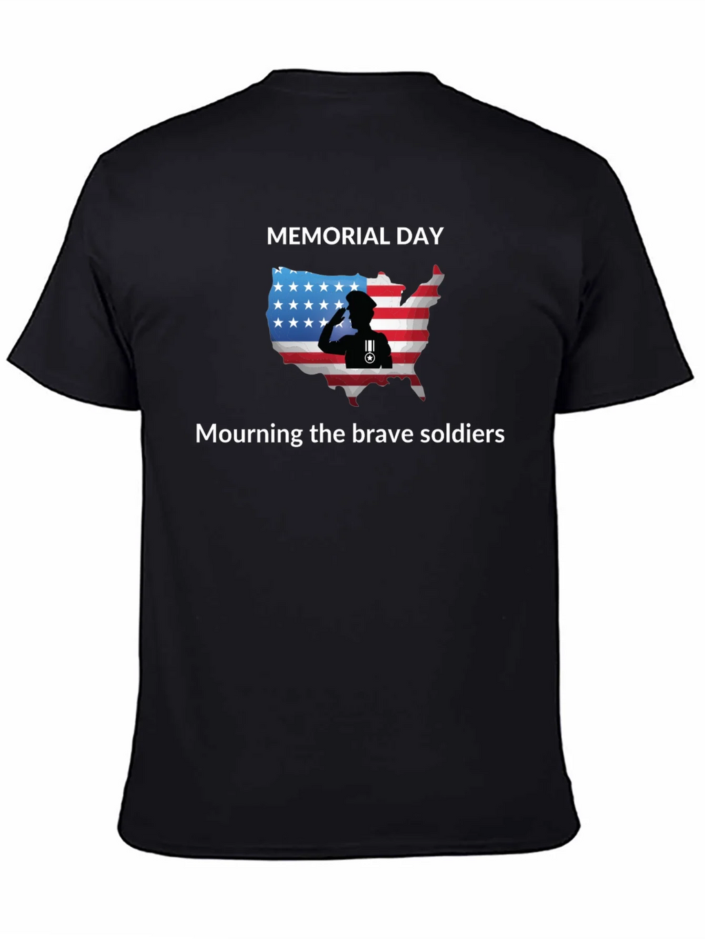 Memorial Day T-Shirt: Mourning Brave Soldiers product image 7