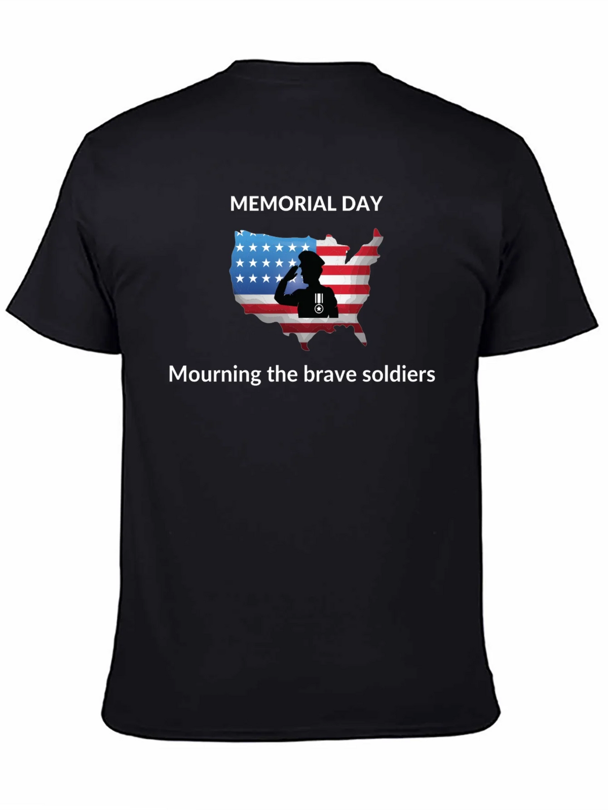 Memorial Day T-Shirt: Mourning Brave Soldiers product image 7