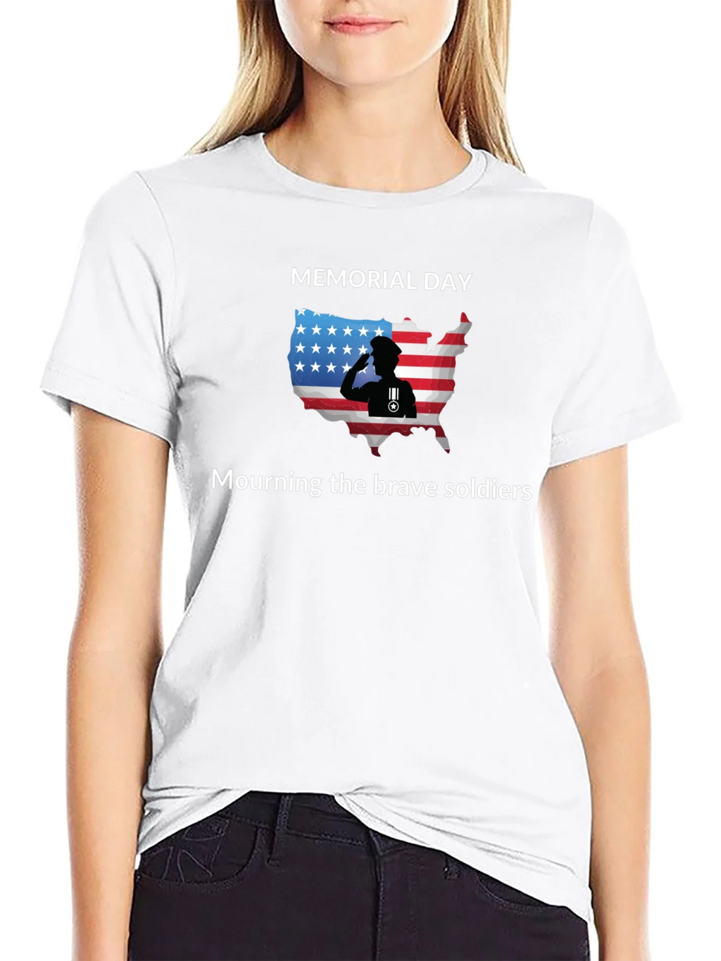 Memorial Day T-Shirt: Mourning Brave Soldiers product image 11