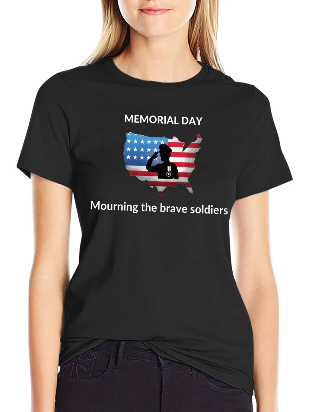 Memorial Day T-Shirt: Mourning Brave Soldiers product image 5