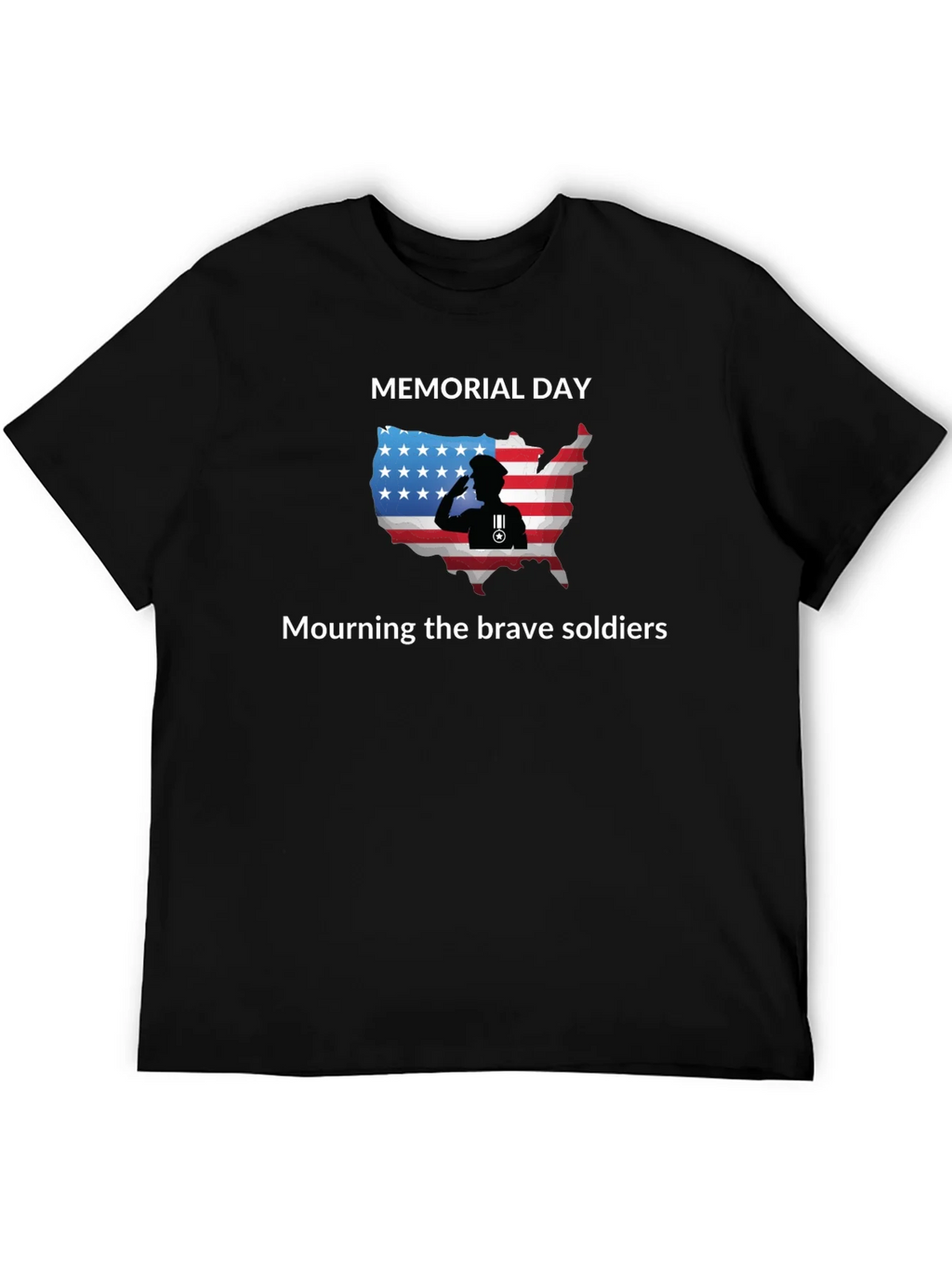 Memorial Day T-Shirt: Mourning Brave Soldiers product image 8