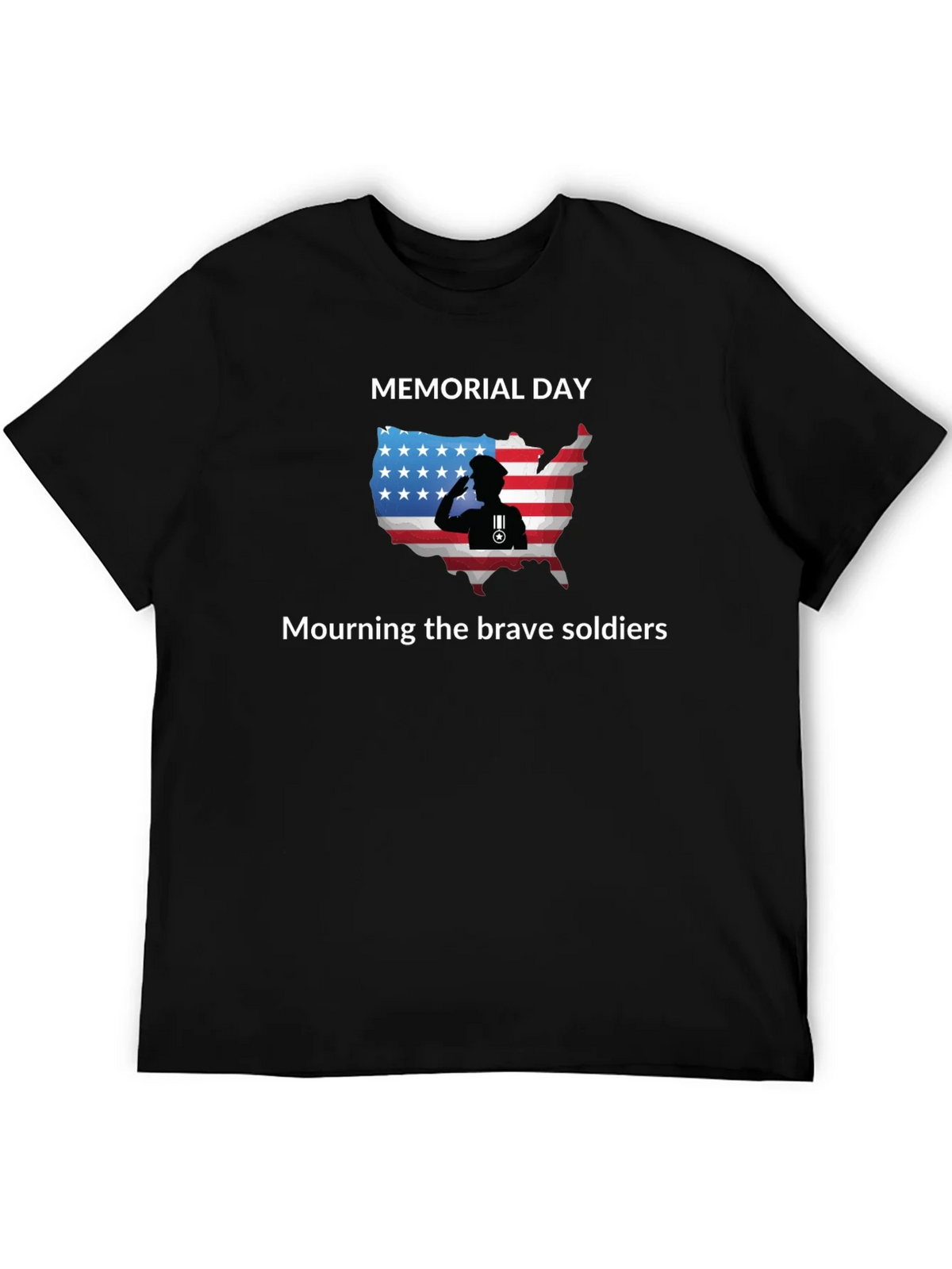 Memorial Day T-Shirt: Mourning Brave Soldiers product image 8