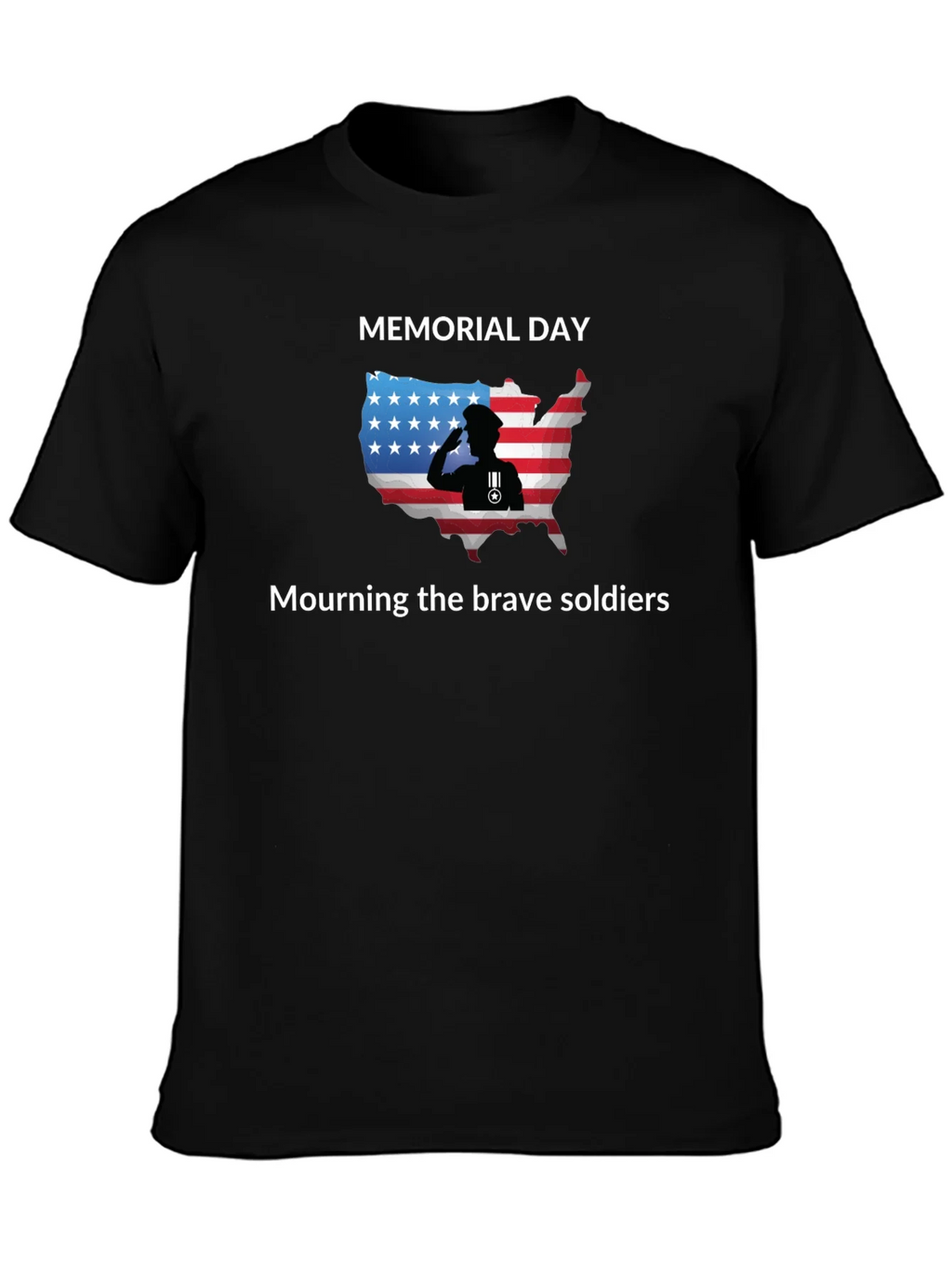 Memorial Day T-Shirt: Mourning Brave Soldiers product image 6