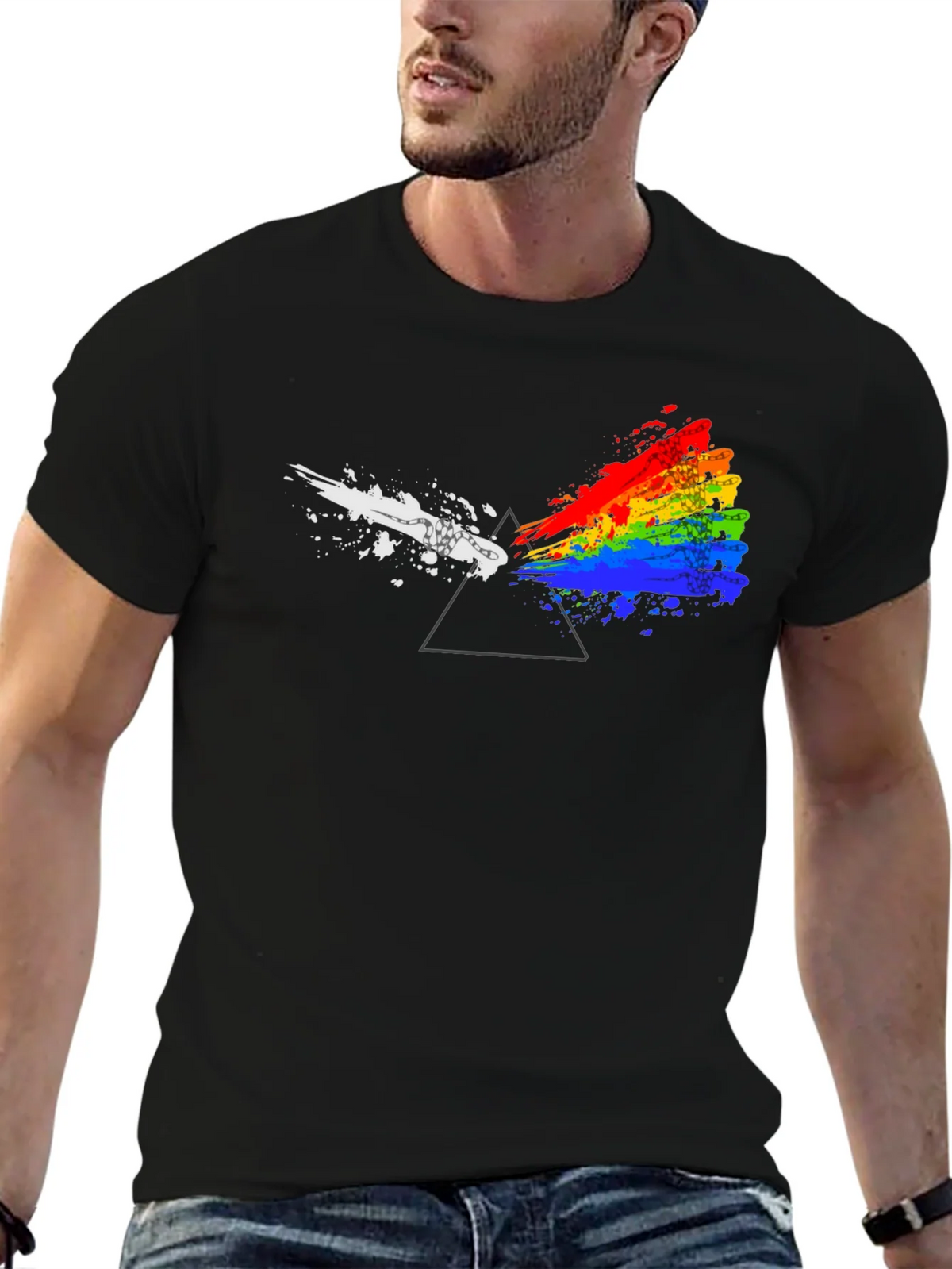 Dark Side Graphic Tee - Classic Album Art product image 2