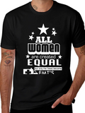 All Women Are Created Equal EMT T-Shirt product image 1
