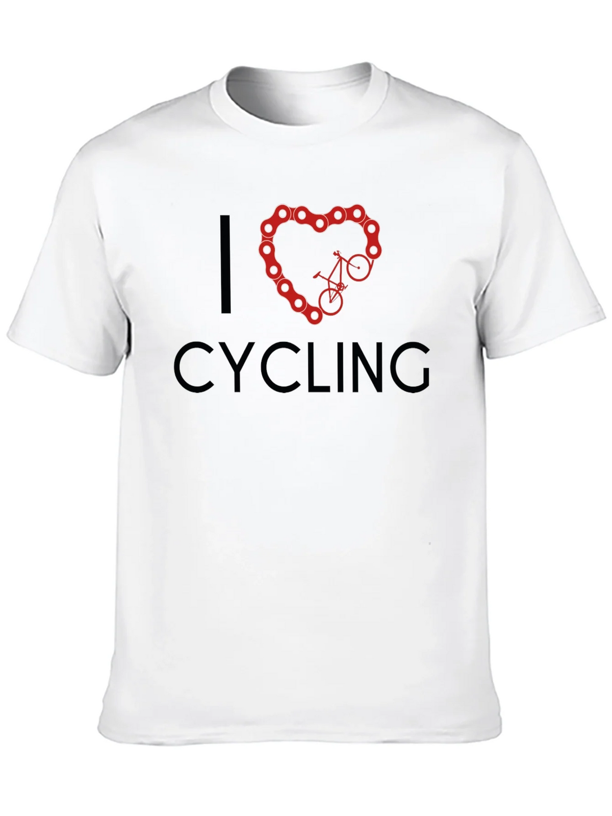 I Heart Cycling Black T-Shirt product image 12