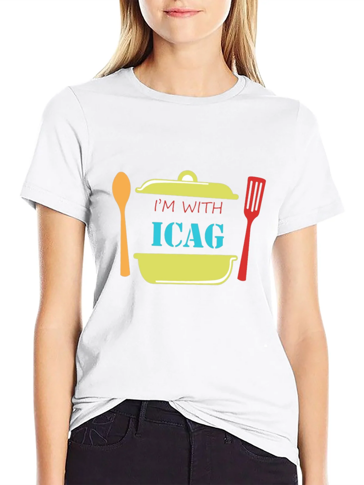 Im With ICAG Funny Cooking T-Shirt product image 11
