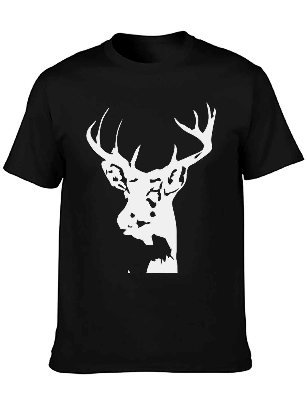 Black Deer Silhouette Graphic Tee product image 1