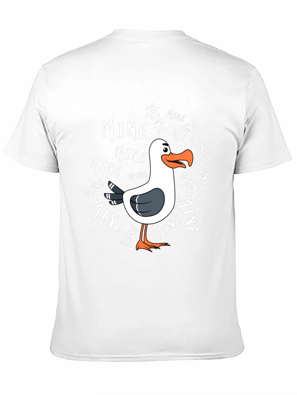 Mine! Seagull Graphic Tee - Novelty T-Shirt product image 2