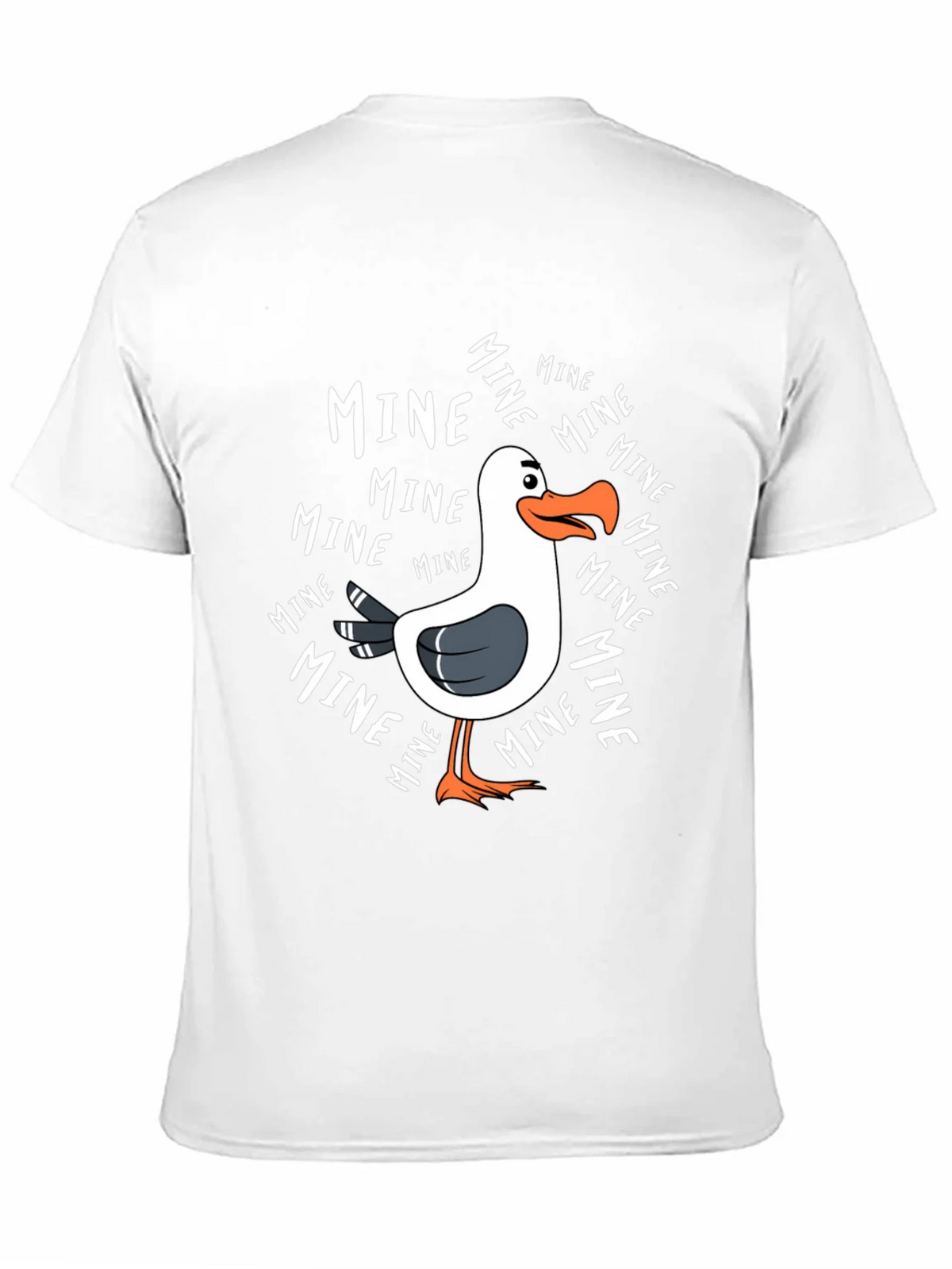 Mine! Seagull Graphic Tee - Novelty T-Shirt product image 2