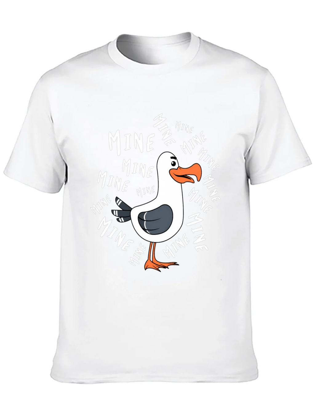 Mine! Seagull Graphic Tee - Novelty T-Shirt product image 12