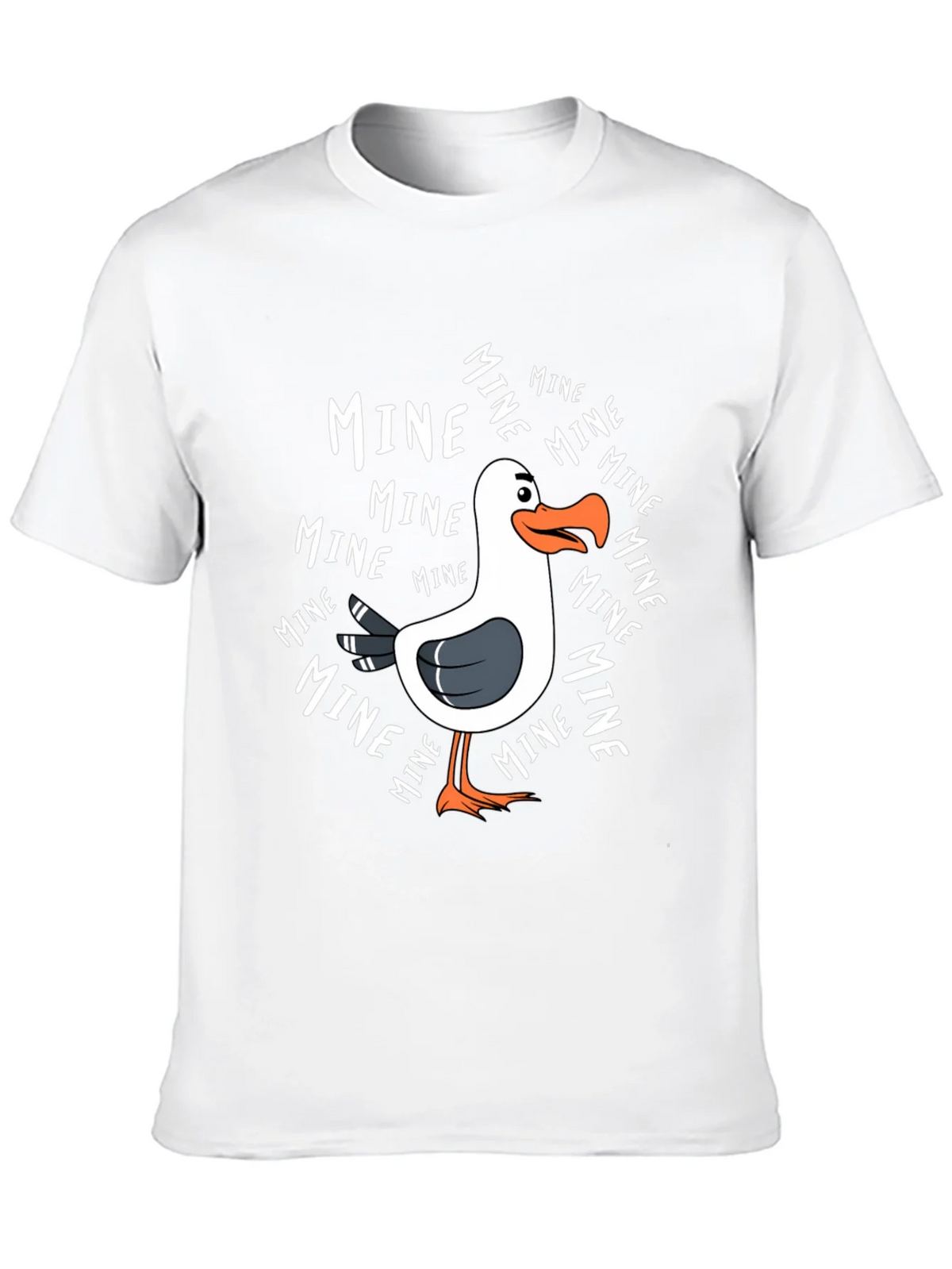 Mine! Seagull Graphic Tee - Novelty T-Shirt product image 12
