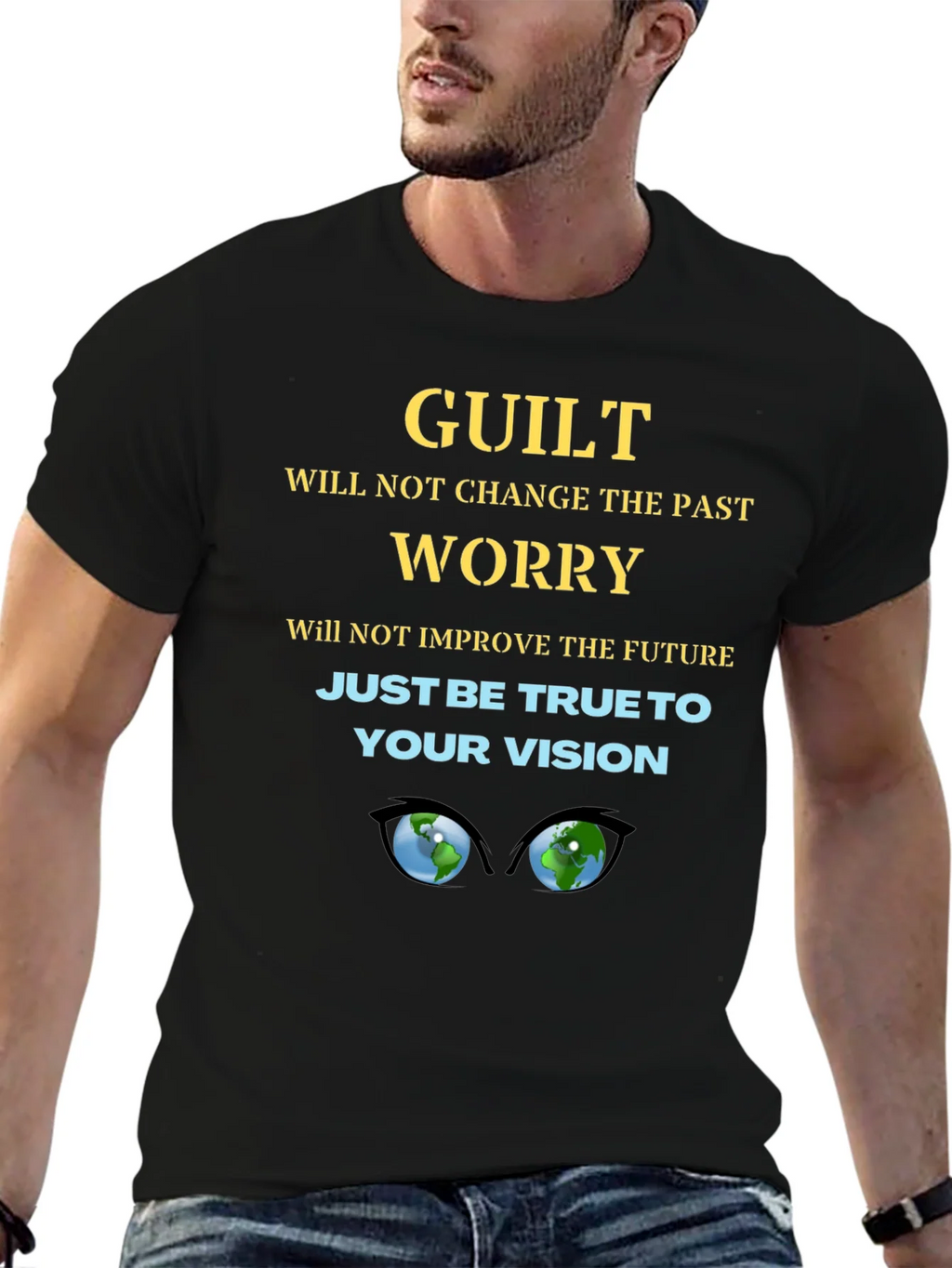 Guilt & Worry Graphic T-Shirt product image 9