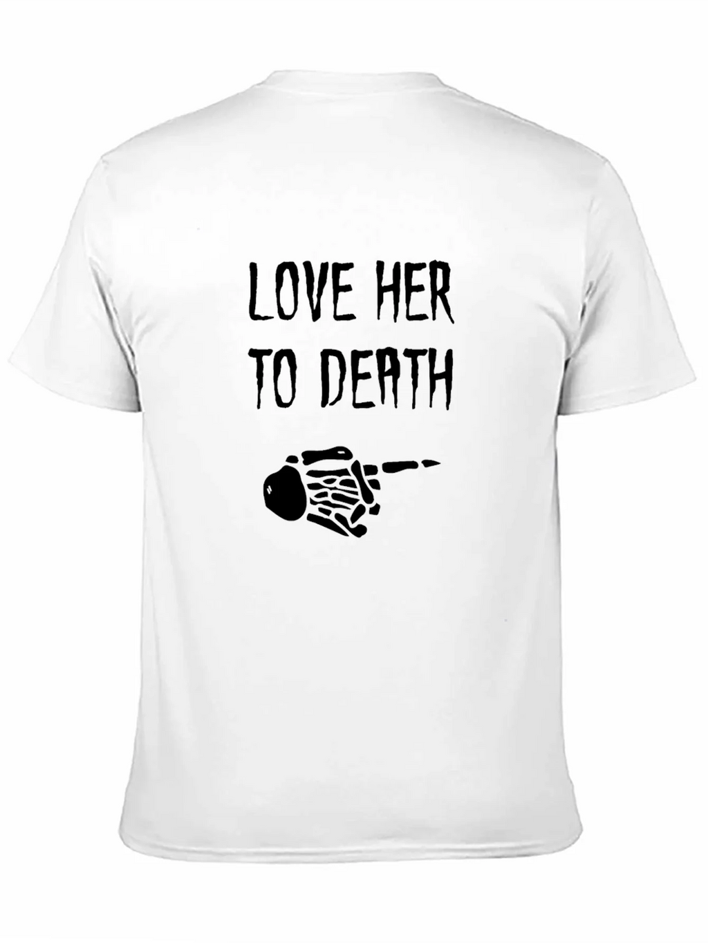 Love Her to Death Graphic Tee - Black product image 2