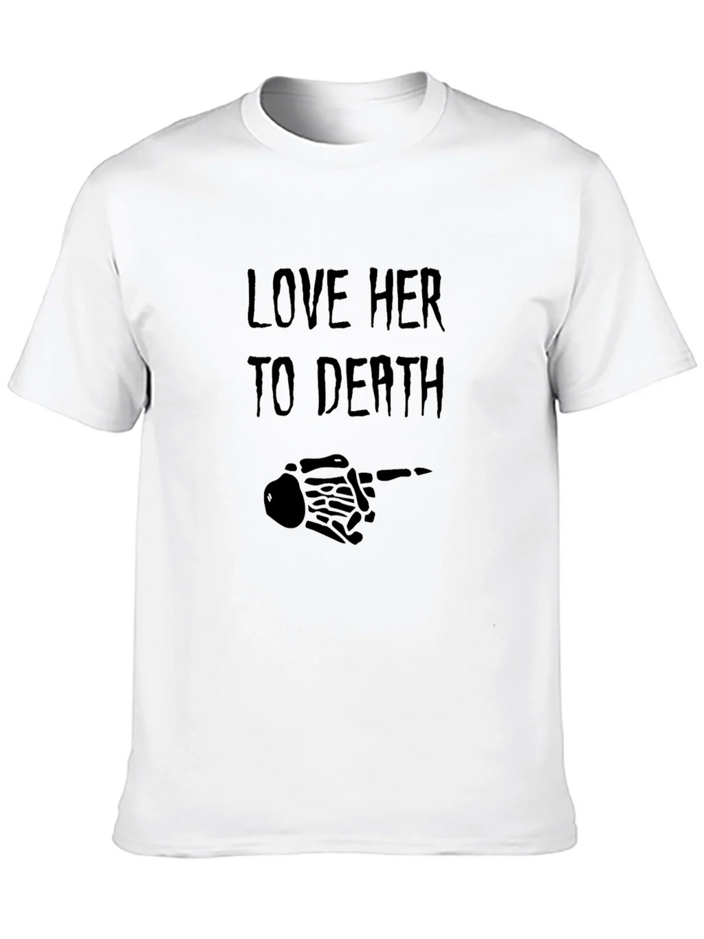 Love Her to Death Graphic Tee - Black product image 12