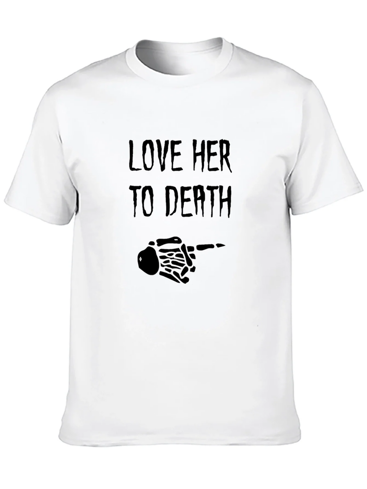 Love Her to Death Graphic Tee - Black product image 12