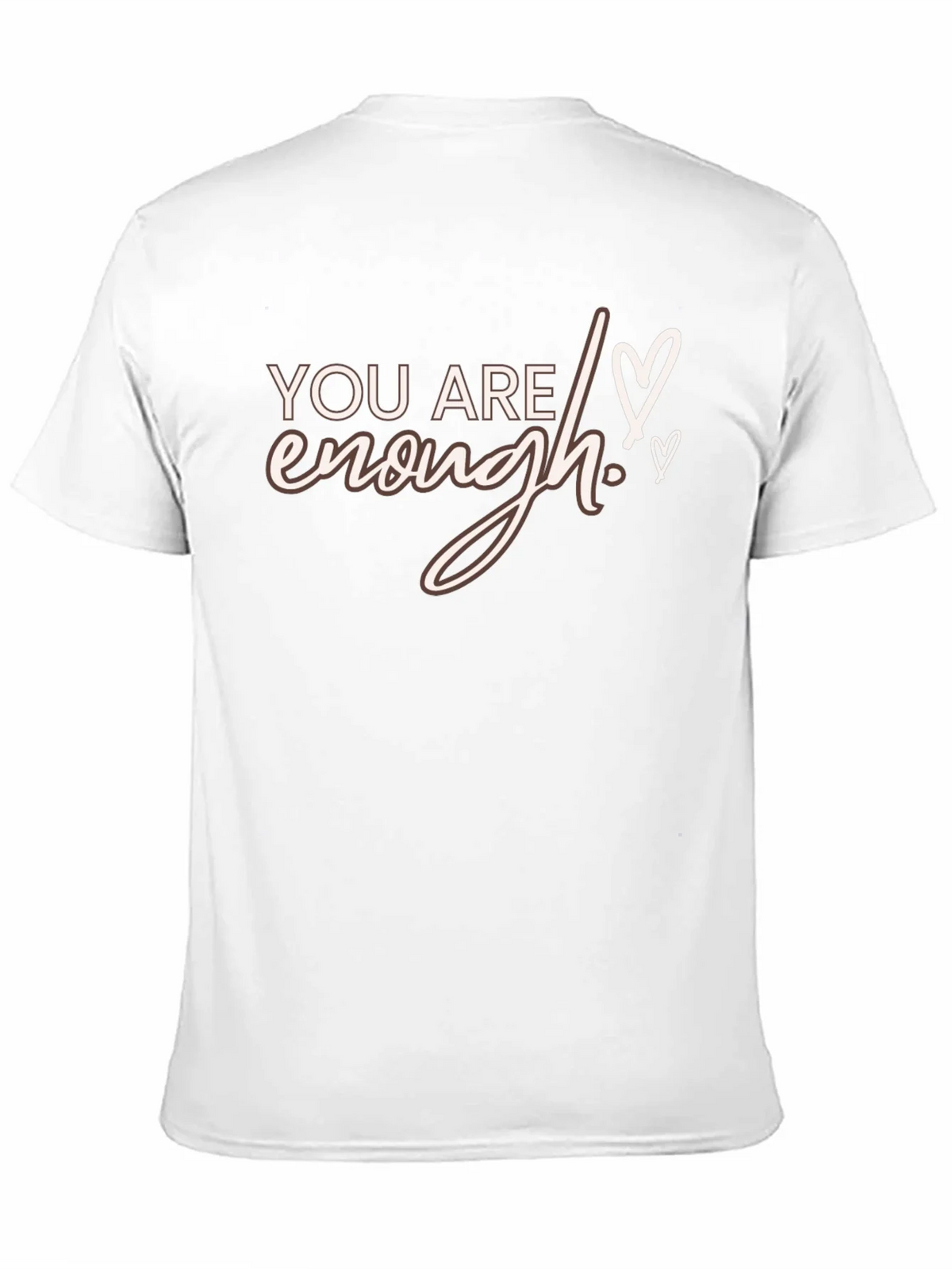 You Are Enough Graphic Tee - Black product image 2