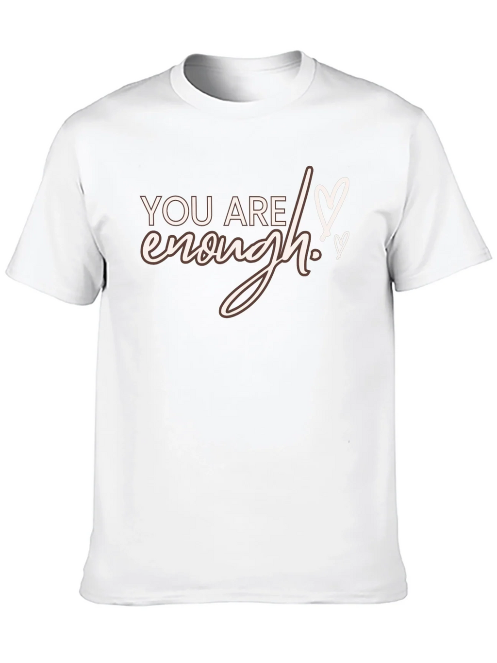 You Are Enough Graphic Tee - Black product image 12