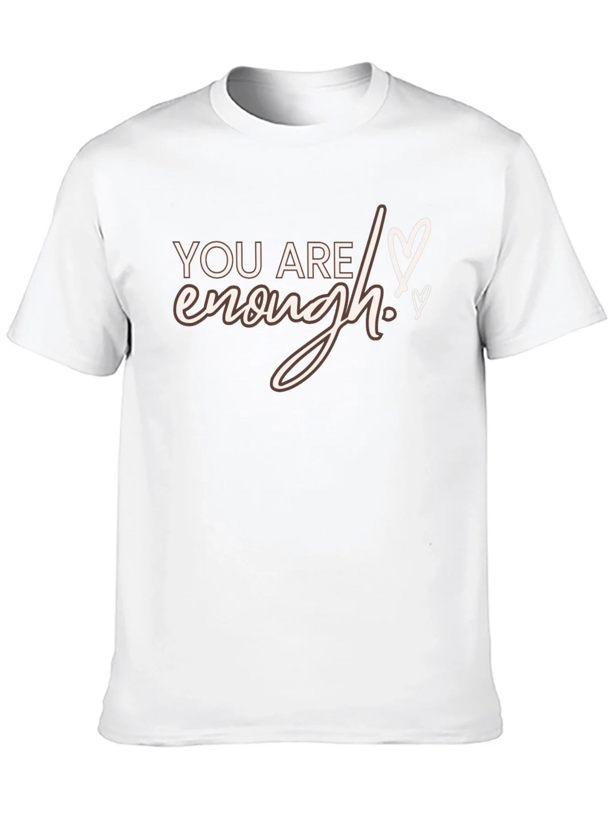 You Are Enough Graphic Tee - Black product image 12