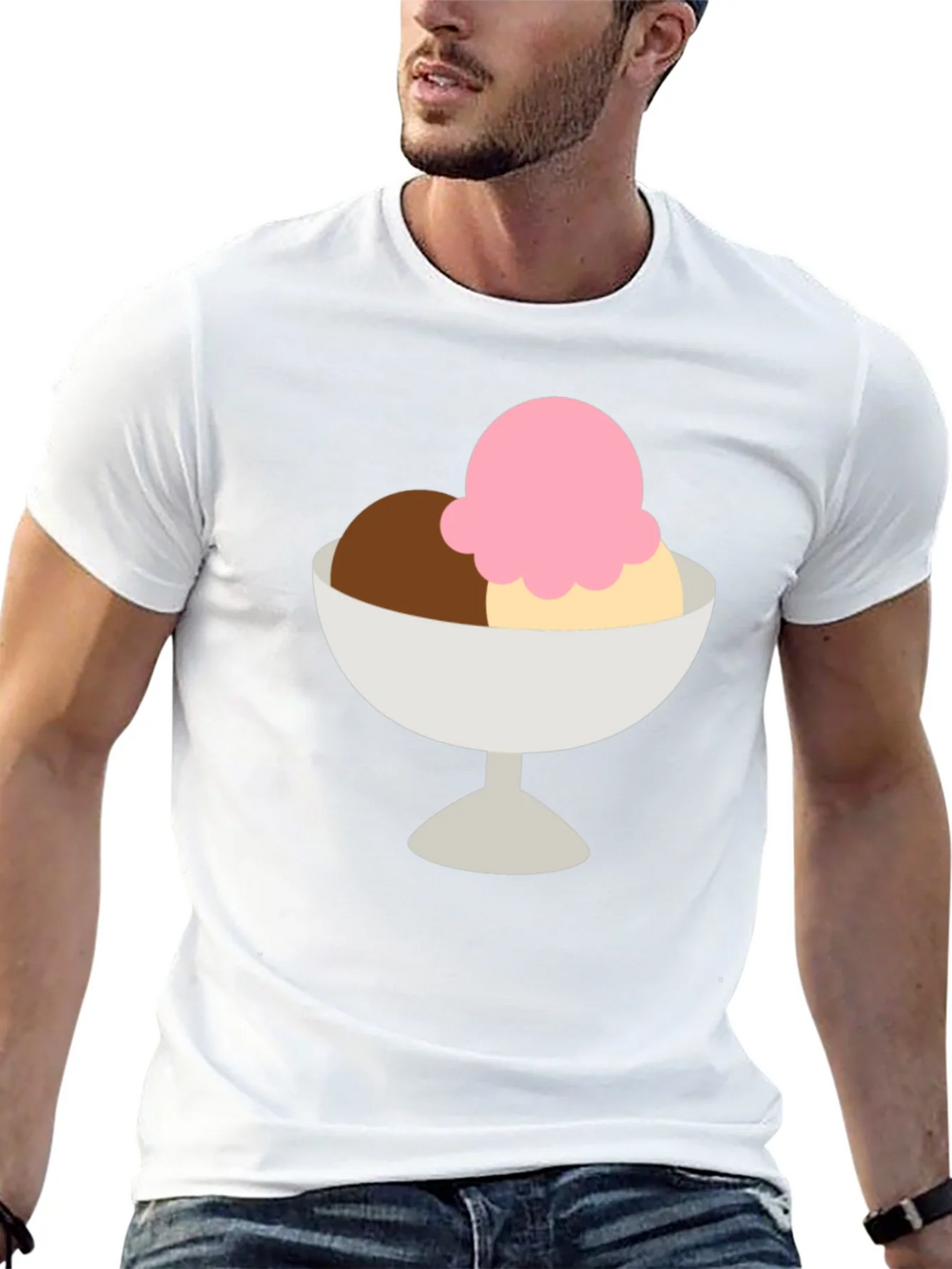 Ice Cream T-Shirt - Dessert Graphic Tee product image 4