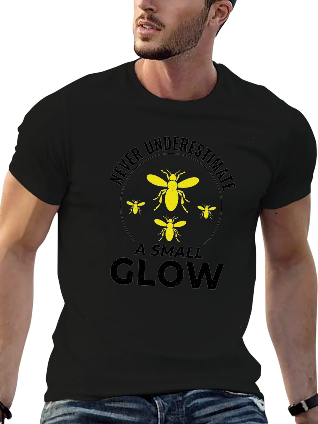 Never Underestimate a Small Glow T-Shirt product image 9