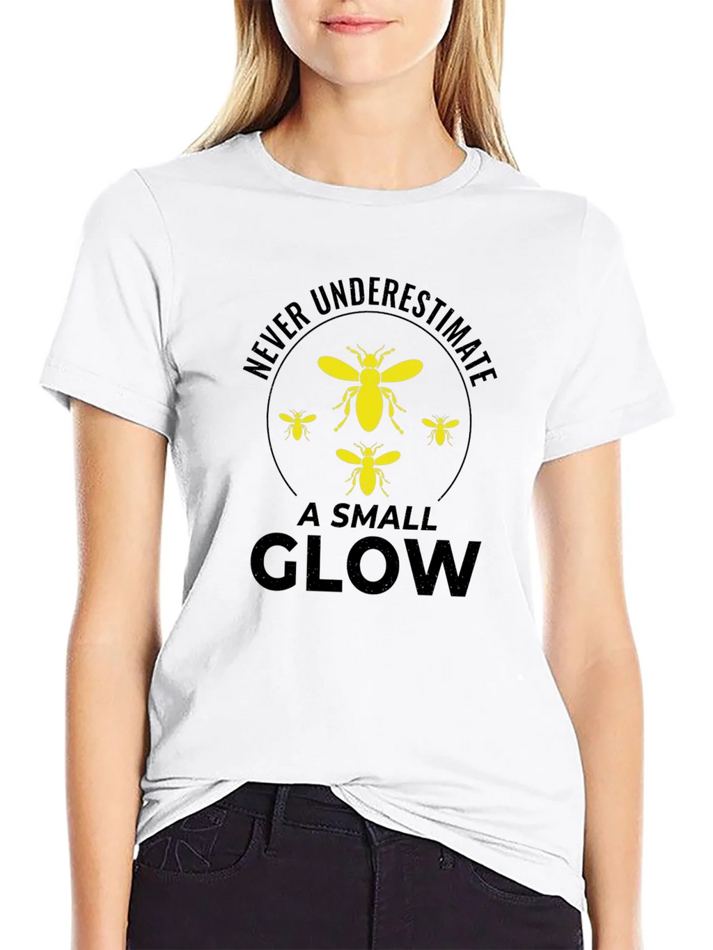 Never Underestimate a Small Glow T-Shirt product image 11