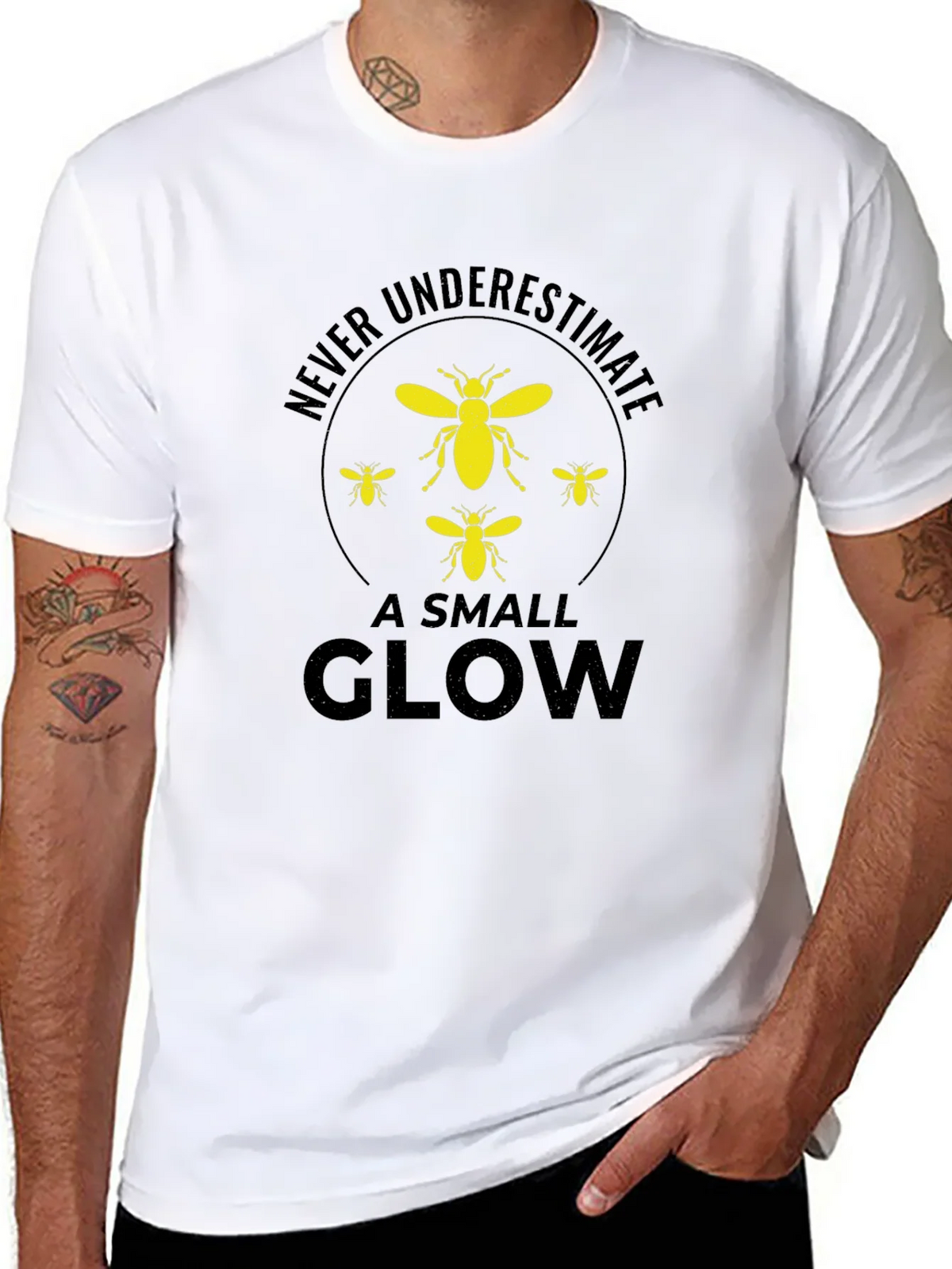 Never Underestimate a Small Glow T-Shirt product image 10