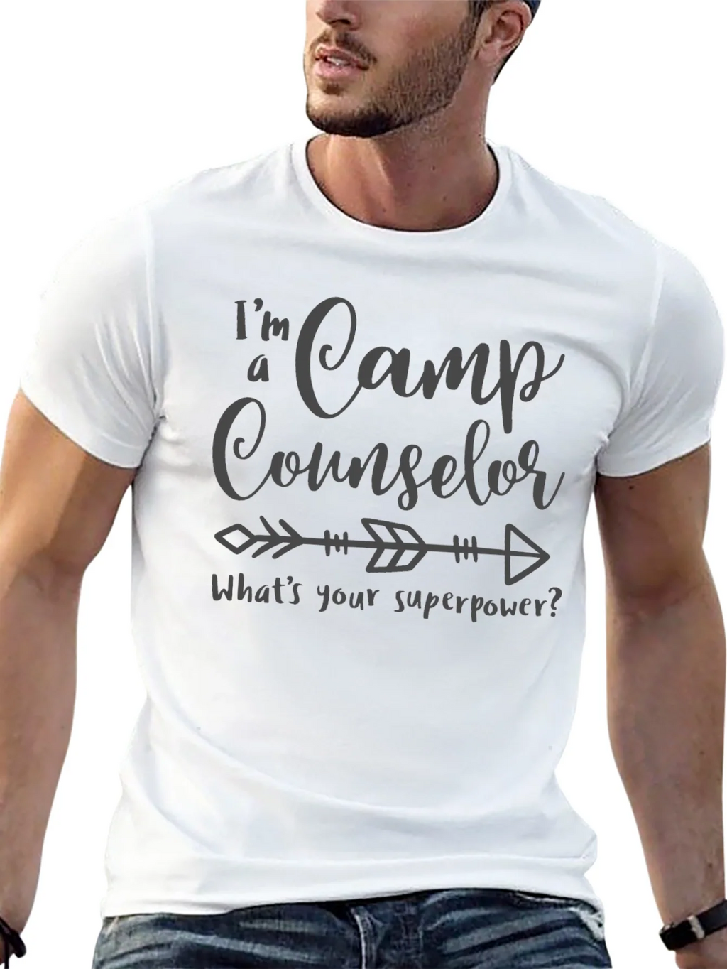 Camp Counselor T-Shirt - Whats Your Superpower? product image 4