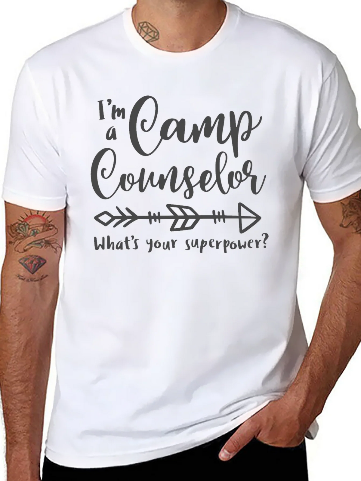 Camp Counselor T-Shirt - Whats Your Superpower? product image 10