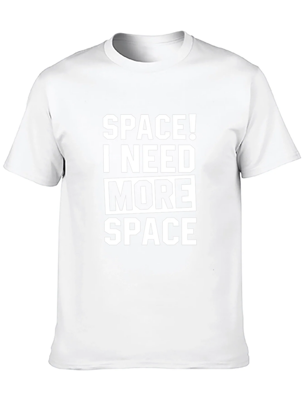 Space! I Need More Black T-Shirt product image 12