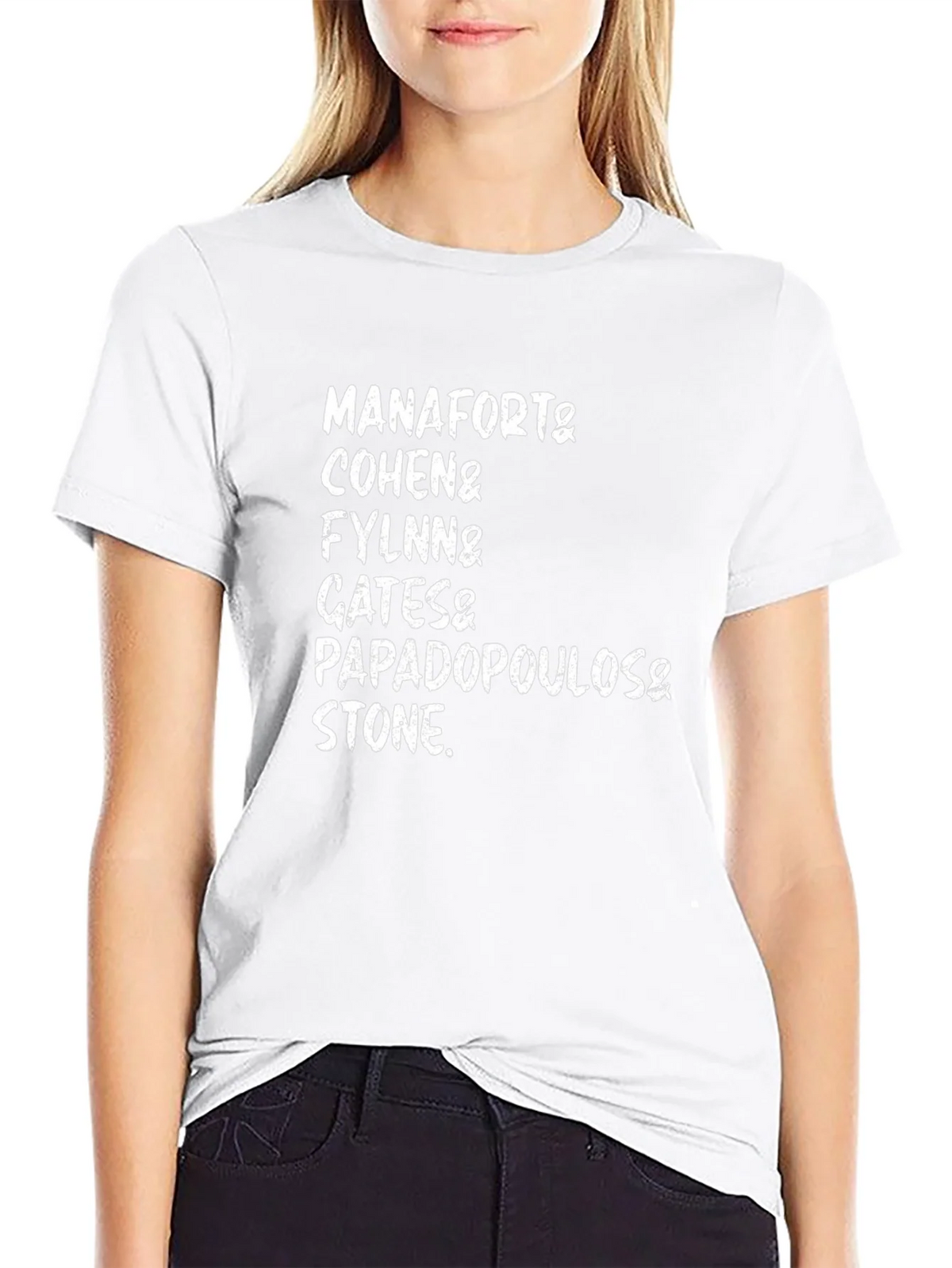 Manafort Cohen Flynn Gates Papadopoulos Stone T-Shirt product image 11