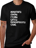 Manafort Cohen Flynn Gates Papadopoulos Stone T-Shirt product image 1