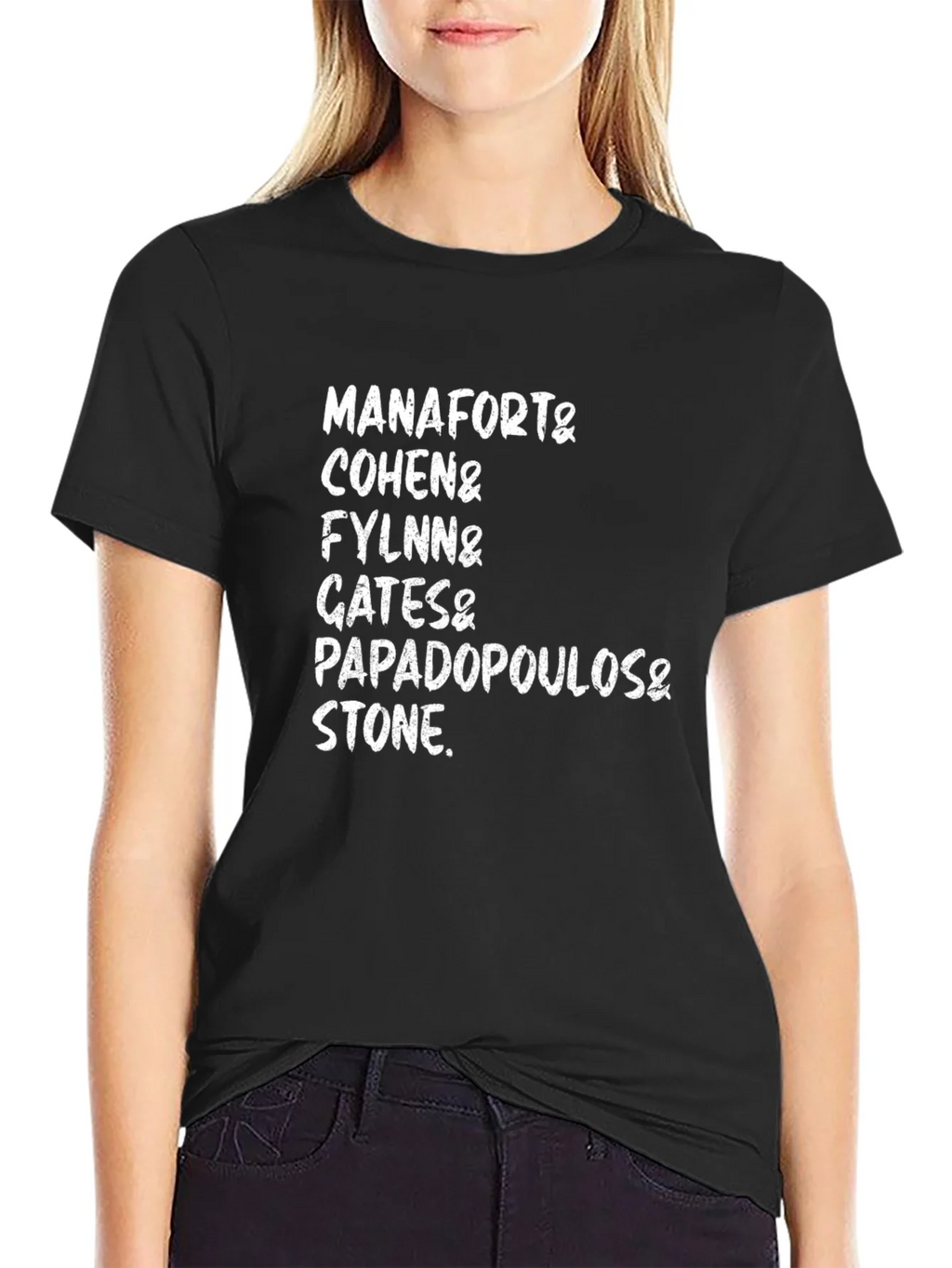 Manafort Cohen Flynn Gates Papadopoulos Stone T-Shirt product image 5