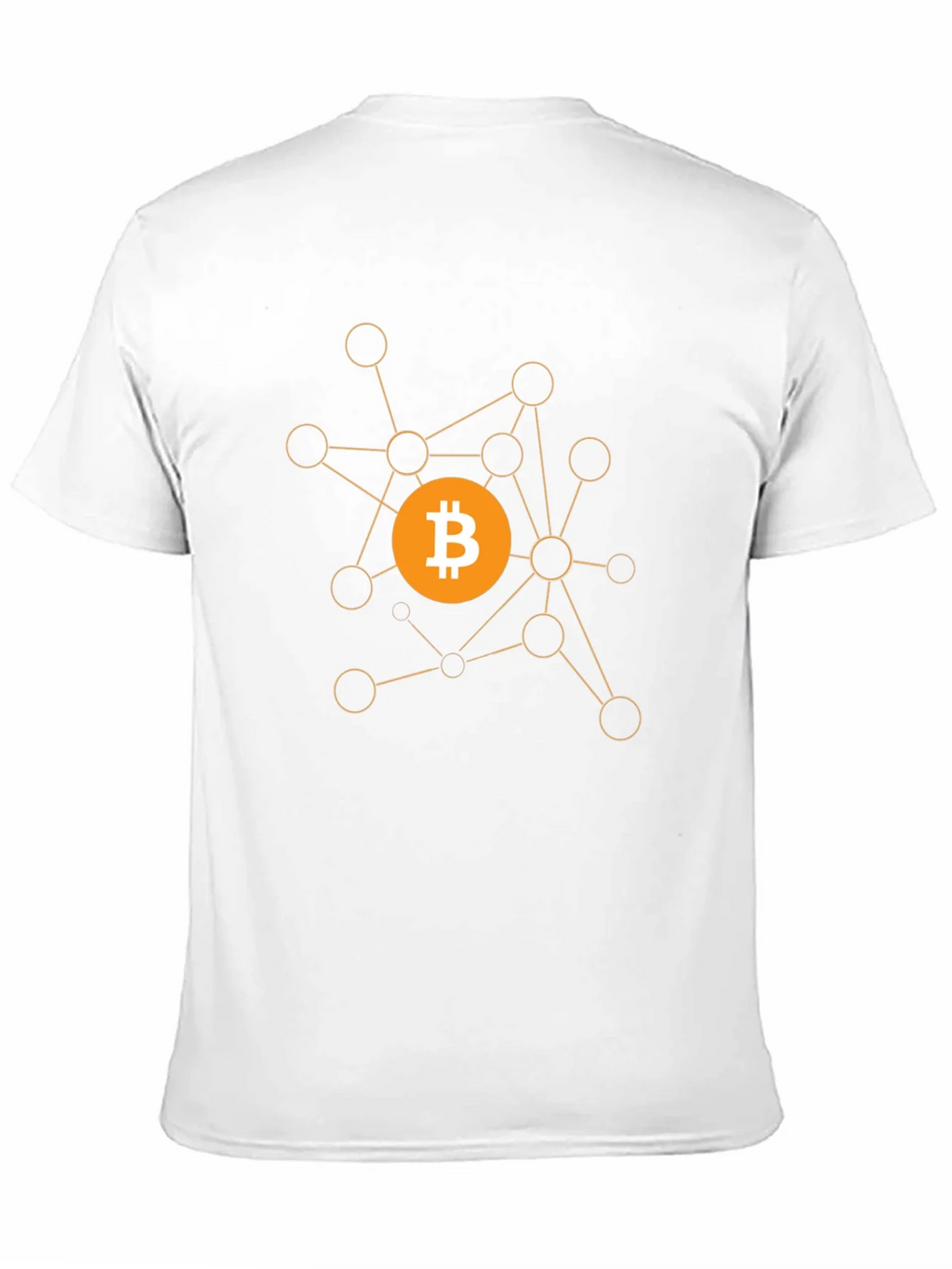 Bitcoin Crypto Network Black T-Shirt product image 2