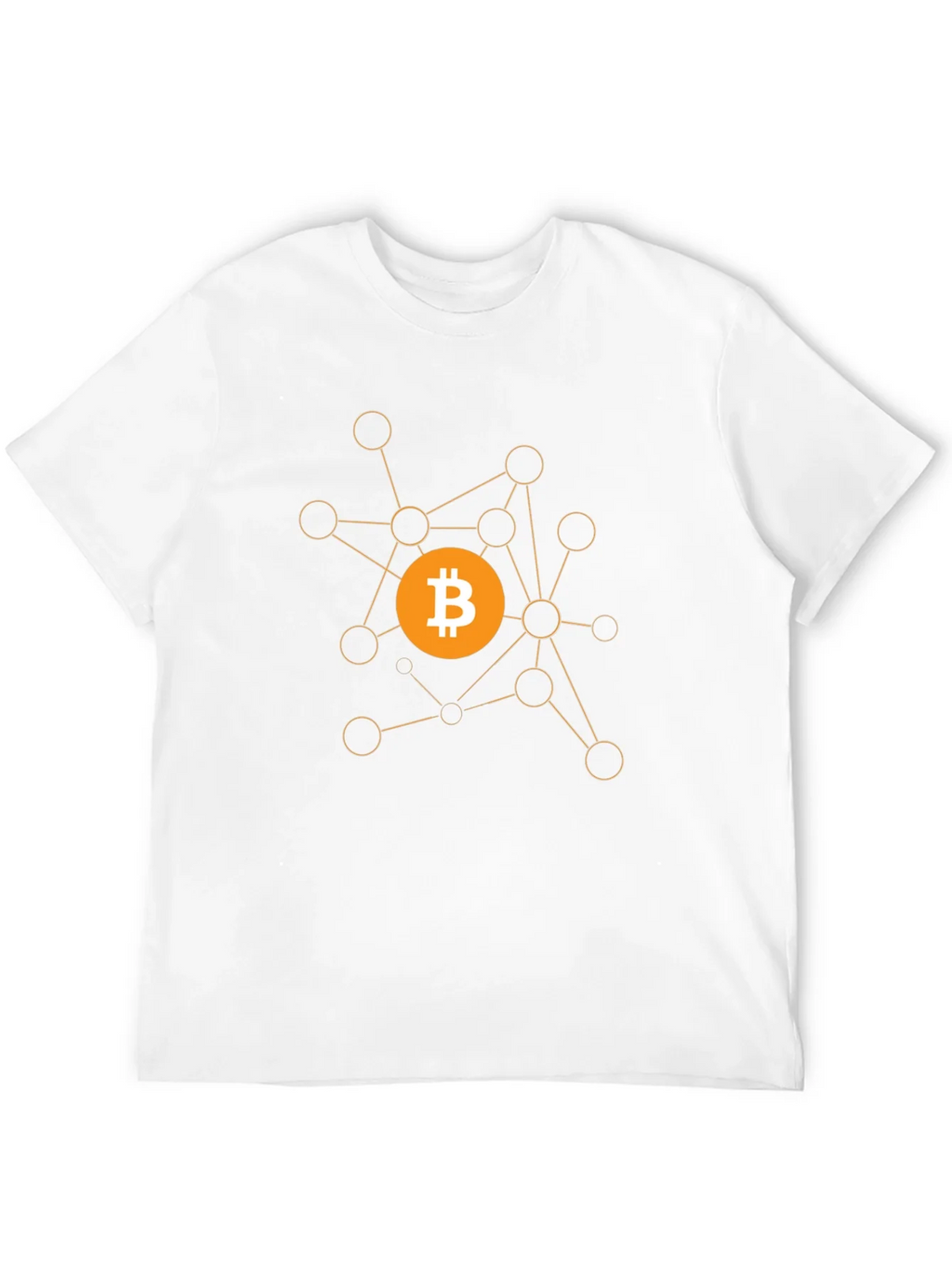 Bitcoin Crypto Network Black T-Shirt product image 3
