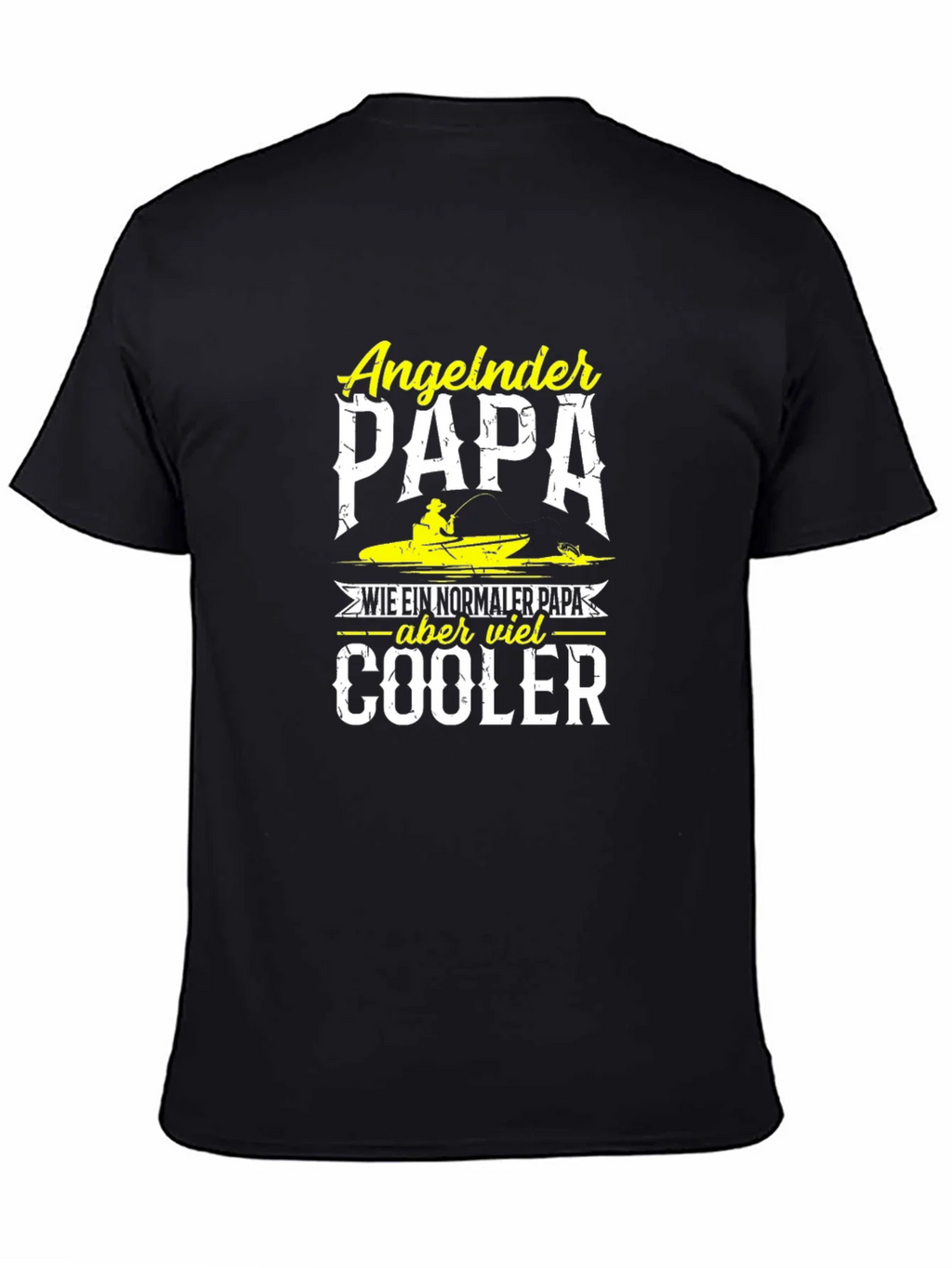 Angeln Papa Cooler Fishing Dad T-Shirt product image 7