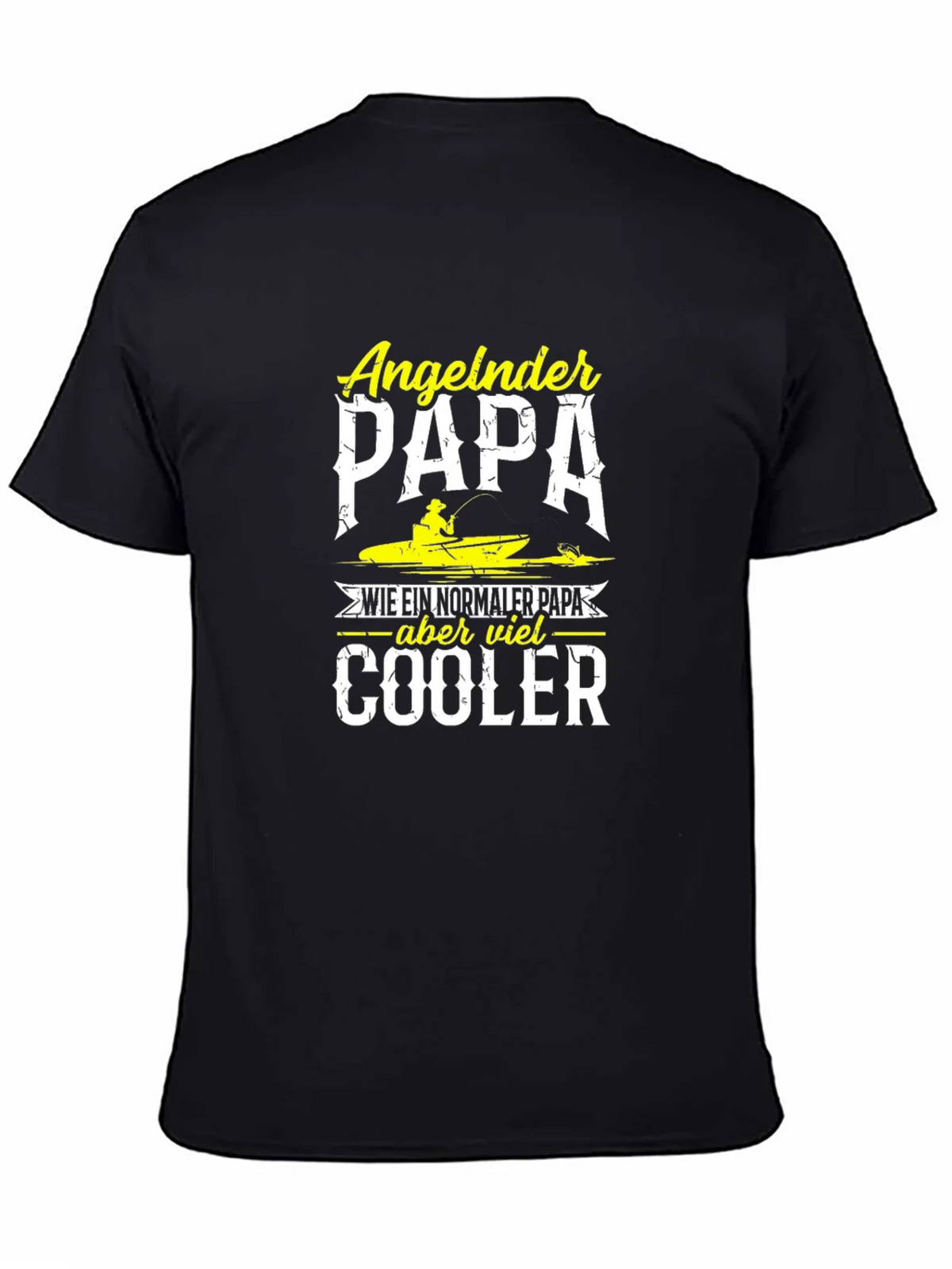 Angeln Papa Cooler Fishing Dad T-Shirt product image 7